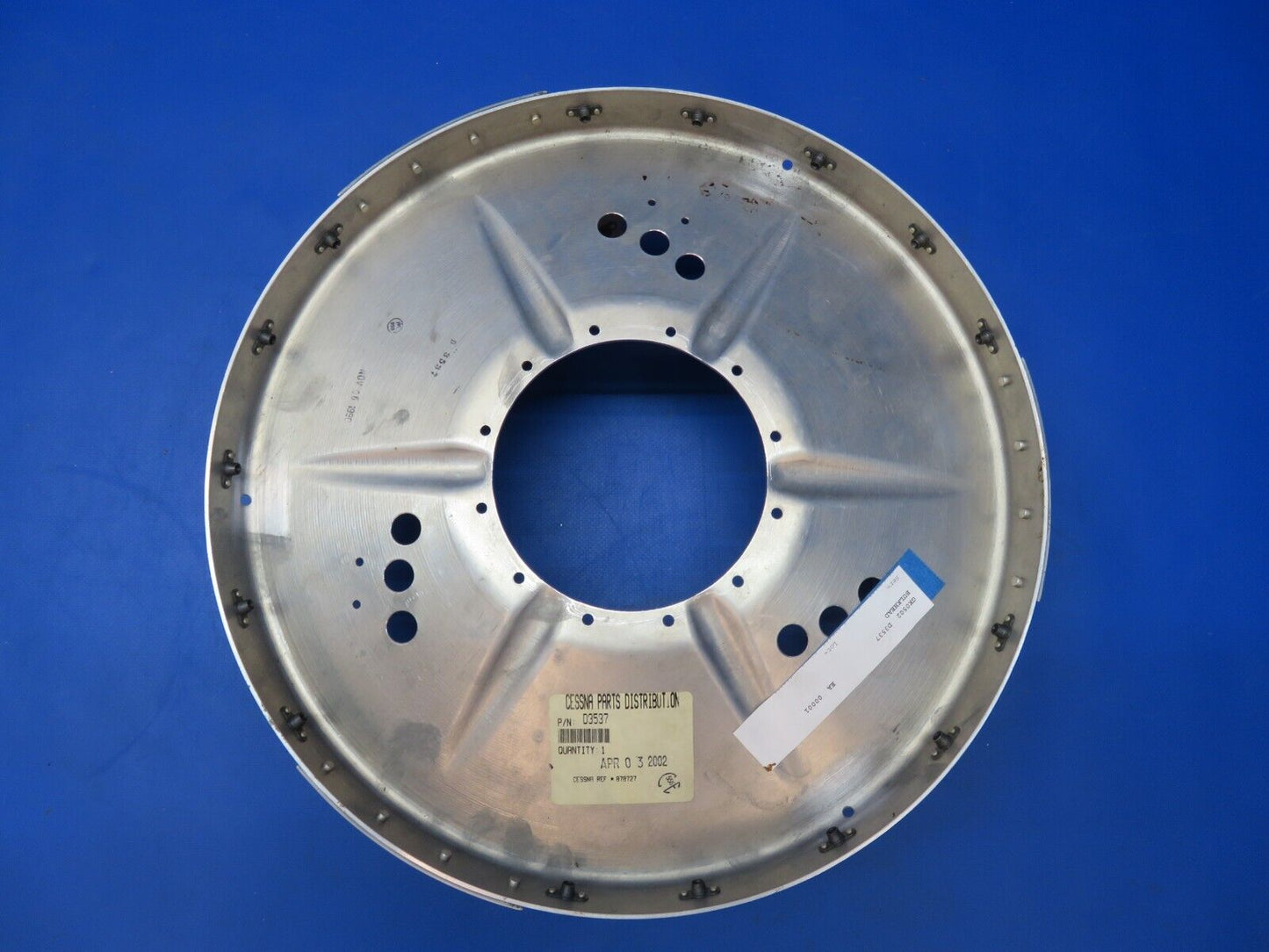 Cessna / McCauley Spinner Bulkhead P/N D3537 NOS (1122-101)