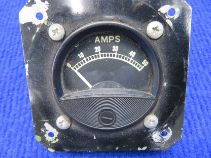 Brantly B-2B Carruth Labs Ammeter Indicator P/N AN3201 (0222-285)
