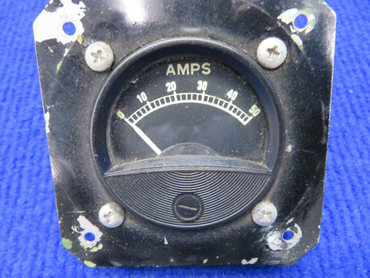Brantly B-2B Carruth Labs Ammeter Indicator P/N AN3201 (0222-285)
