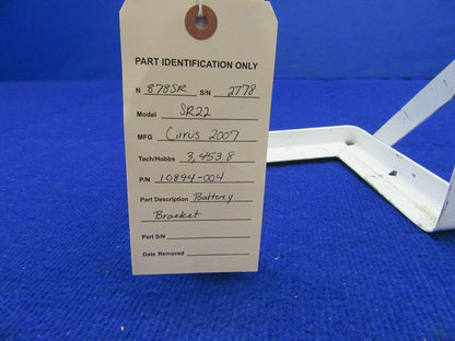 Cirrus SR-22 Battery Bracket P/N 10894-004 (1221-580)