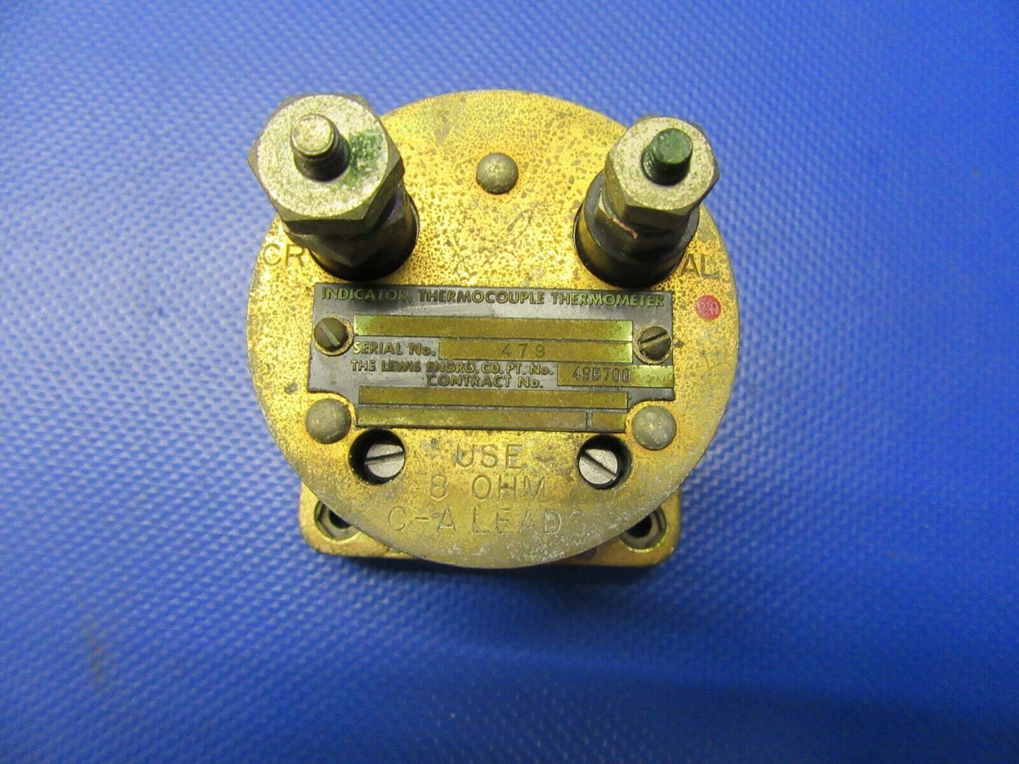 Lewis Thermocouple Thermometer P/N 49B700 (0421-454)