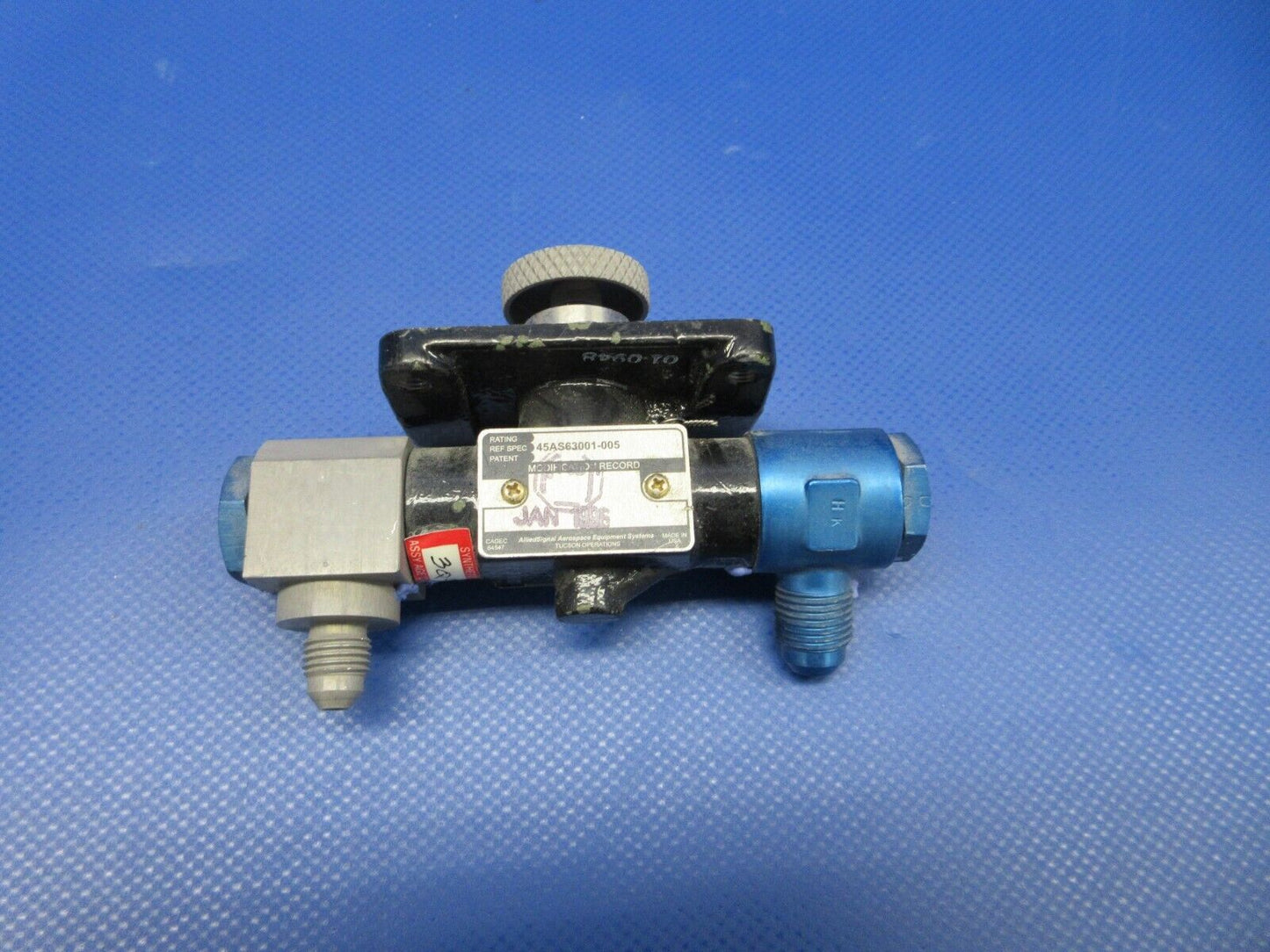 Allied Signal NV1-3-1 Needle Air Valve P/N 45AS63001-005 (0224-644)