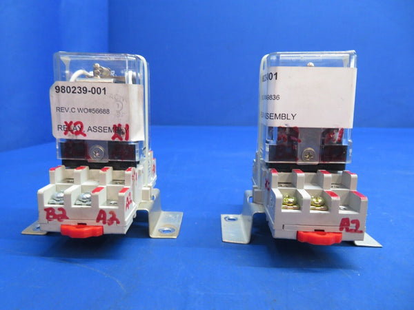 Piper Aerostar 602P Relay Assy P/N KHS-17D11, 1A487 LOT OF 7 (0123-985)