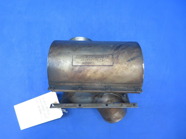 Beech B33 Debonair Continental IO-470K Exhaust Shroud P/N 186C (0923-613)