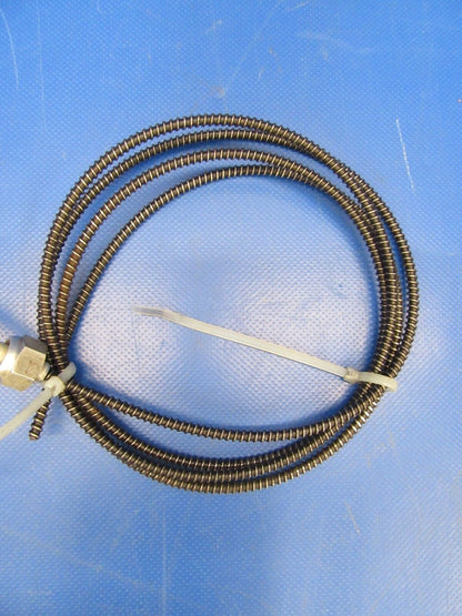 Early Cessna 310 Throttle Control Conduit Cable & Rod LH 085-0250-125 (1218-62)