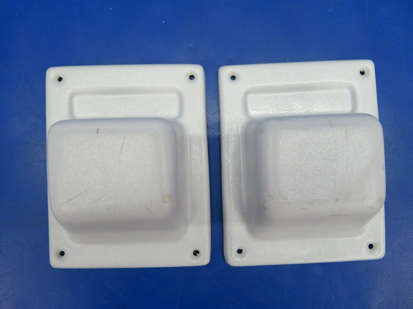 Beech Baron B58P Escutcheon Shoulder Harness 102-530049-4 Gray 1 Pair (0320-94)