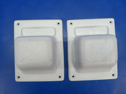 Beech Baron B58P Escutcheon Shoulder Harness 102-530049-4 Gray 1 Pair (0320-94)