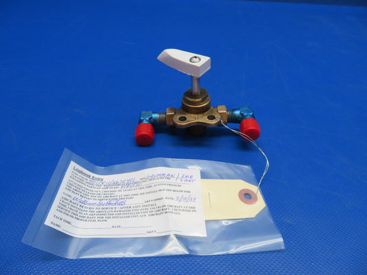 Grumman Yankee Trainer / TR-2 AA-1B Fuel Valve Assy P/N 40114-1 OH (0224-1447)