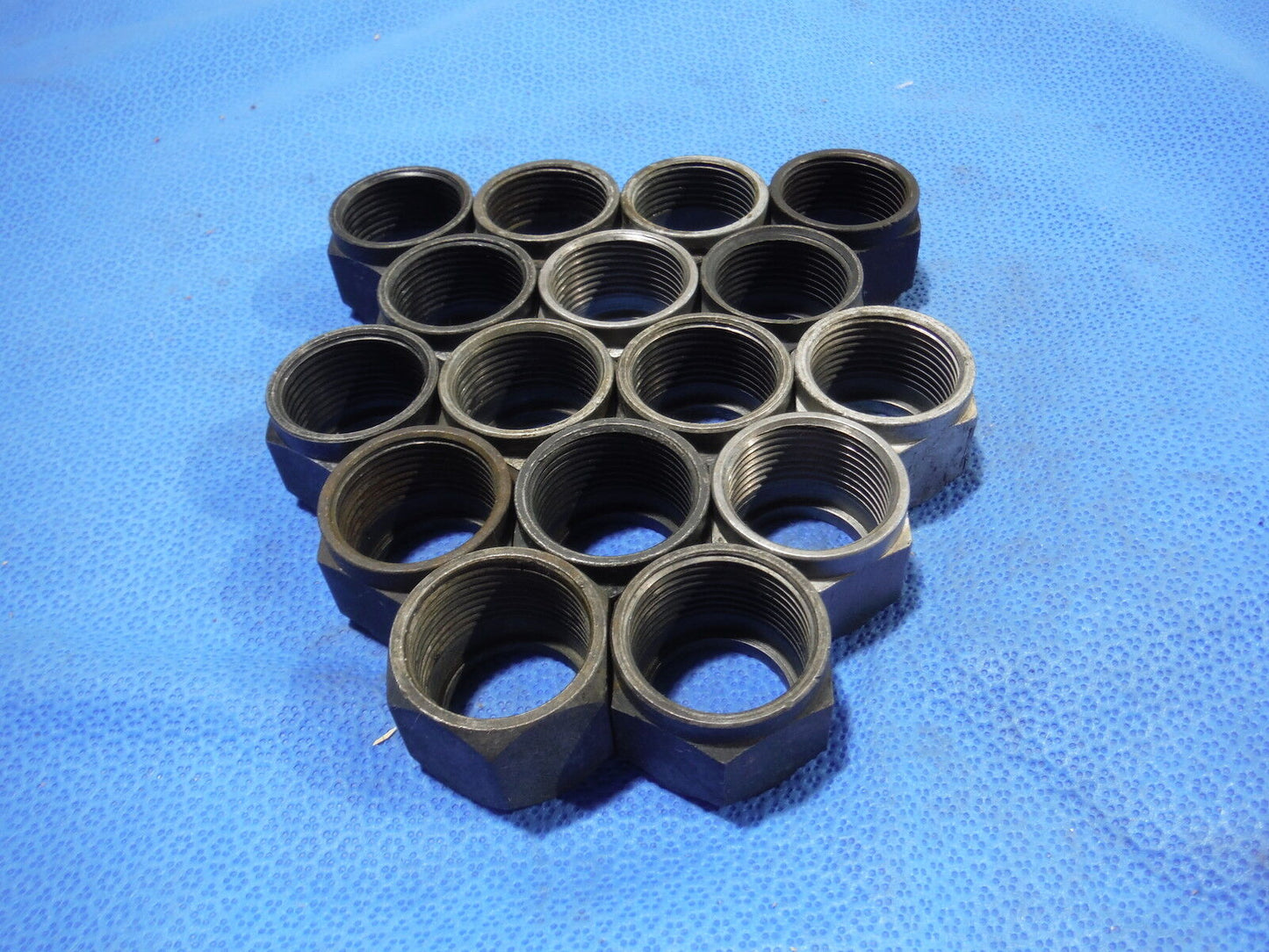 Nut, Steel  LOT OF 16   P/N 818-16  (715-37)