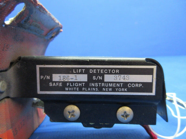 Safe Flight Lift Detector P/N 186-1 LOT OF 3 FOR PARTS (0723-269)