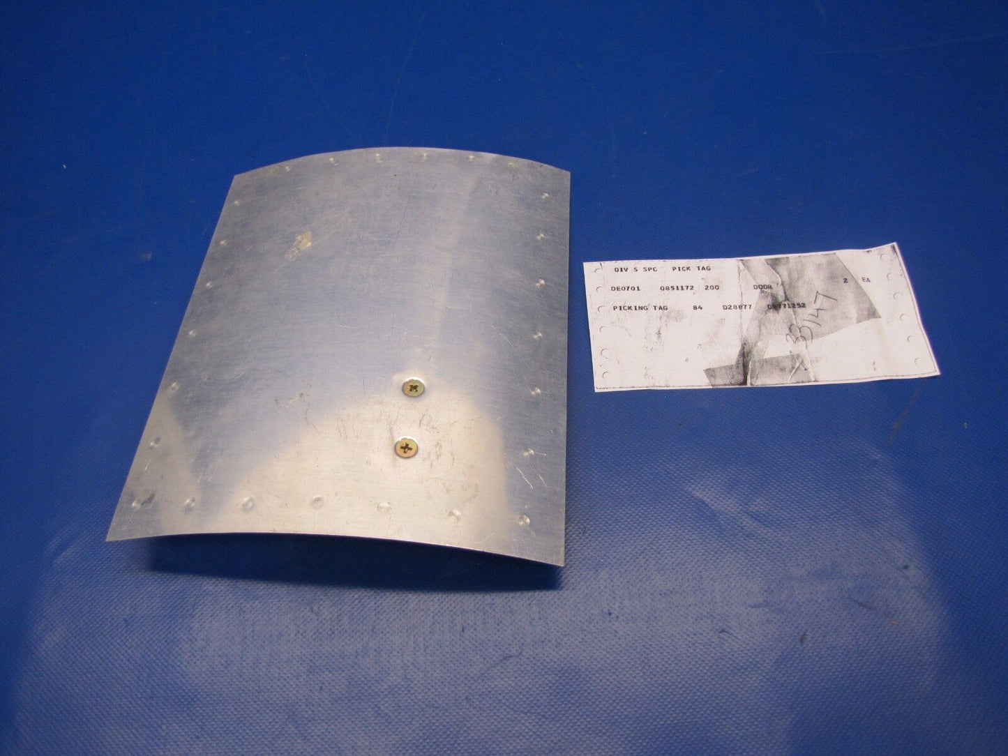 Cessna 310 P, Q, & R Cowl Flap Door P/N 0851172-200 (0517-16)