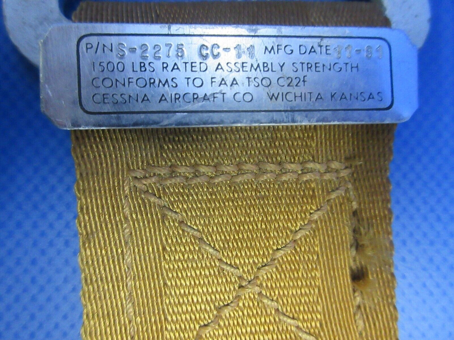 American Safety Seatbelt & Shoulder Harness P/N 440785 (0124-1273)