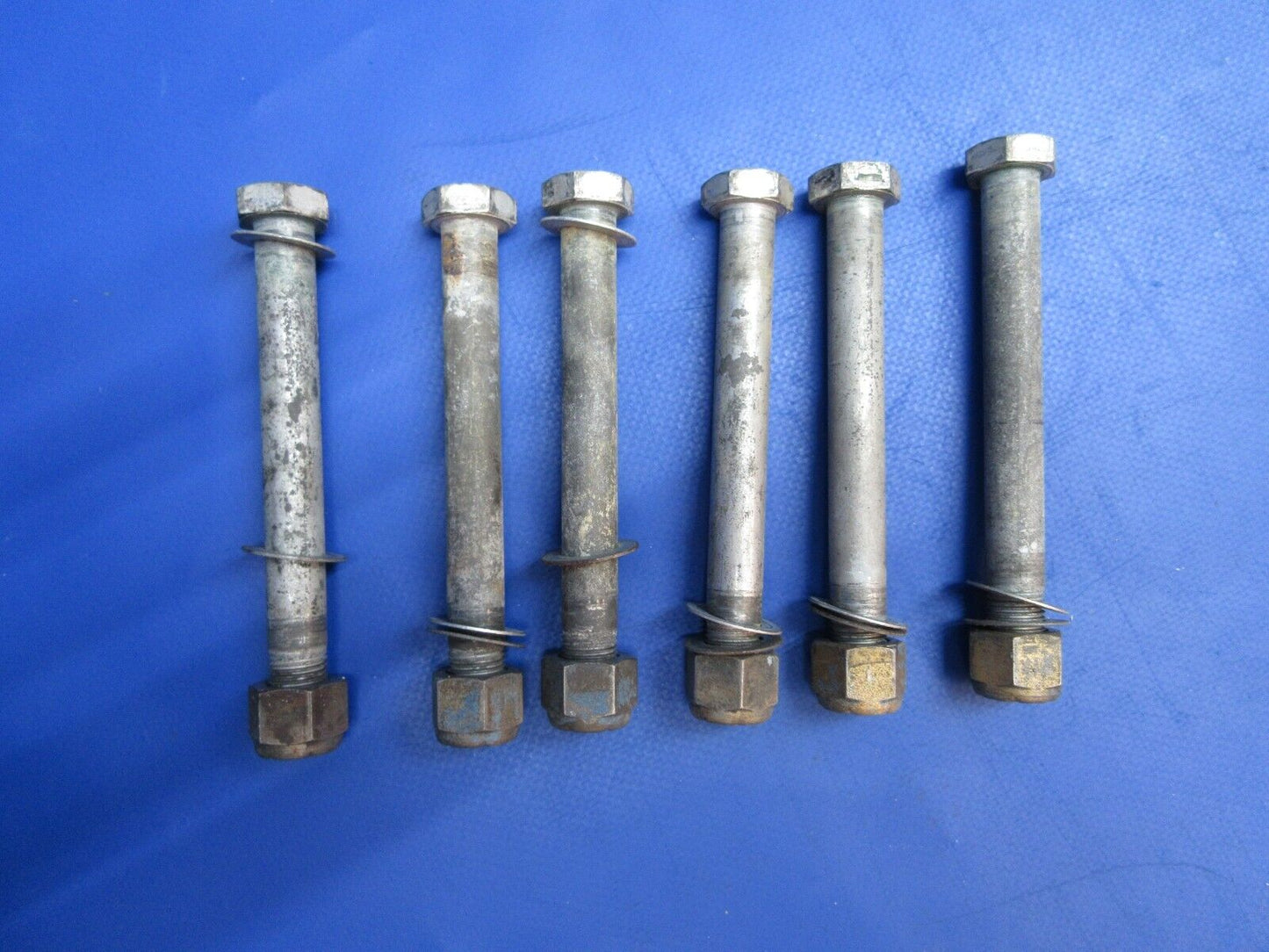 Cessna 172 / 172H McCauley Propeller Bolt P/N A-2513-16 LOT OF 6 (1123-698)
