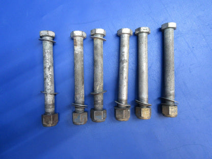 Cessna 172 / 172H McCauley Propeller Bolt P/N A-2513-16 LOT OF 6 (1123-698)