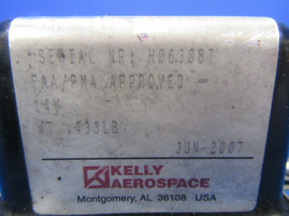 Kelly Aerospace Electrodelta Over Voltage Sensor 14V 196521-88 (0819-356)