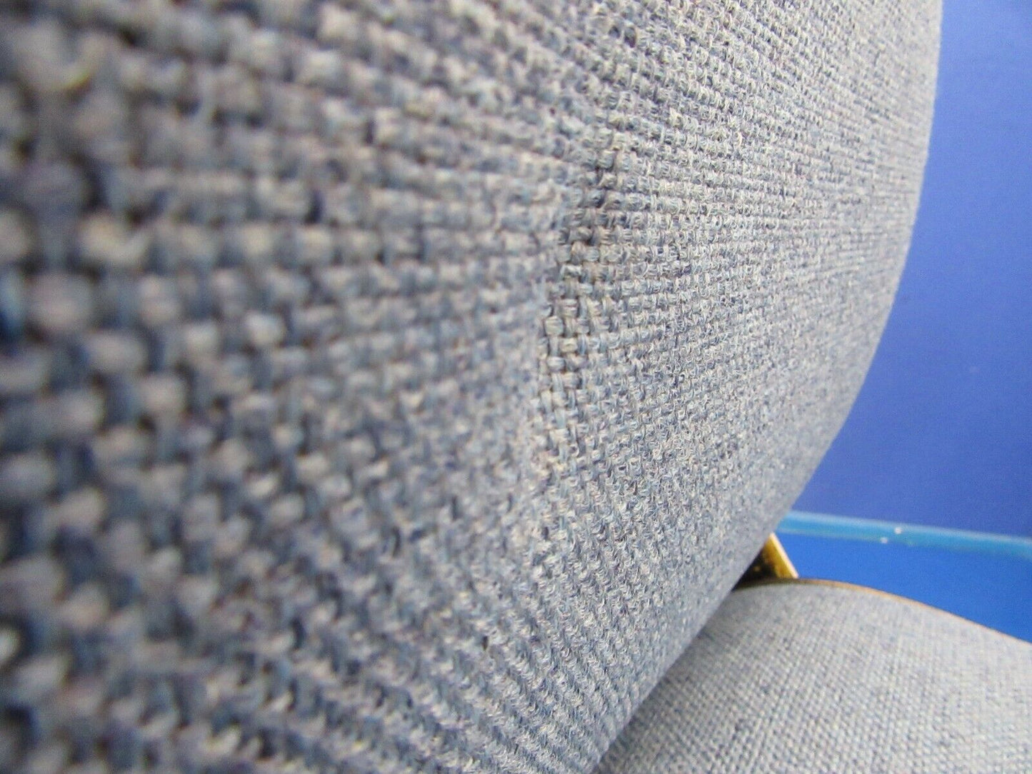 Beech Sierra B-24R Co-Pilot Seat RH Blue Tweed 169-534024-602 (0719-231)