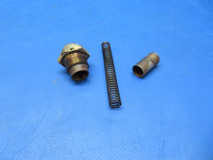 Continental O-300 Oil Pressure Valve, Cap, Spring & Plunger P/N 21113 (0723-546)