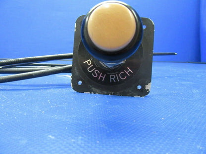 Brantly B2B Helicopter Mixture Control Cable Measures 113" Push Rich (0921-488)