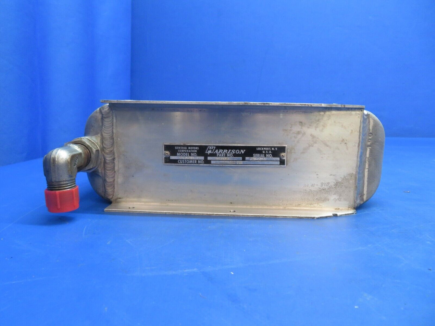 Piper Aerostar 602P Harrison Oil Cooler P/N 8541336, AP16AN08-02 (0123-897)