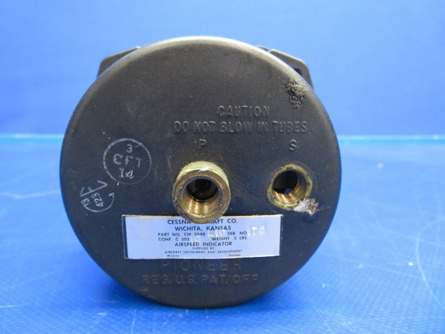 Cessna Pioneer Airspeed Indicator P/N CM2640 L10 (0720-477)