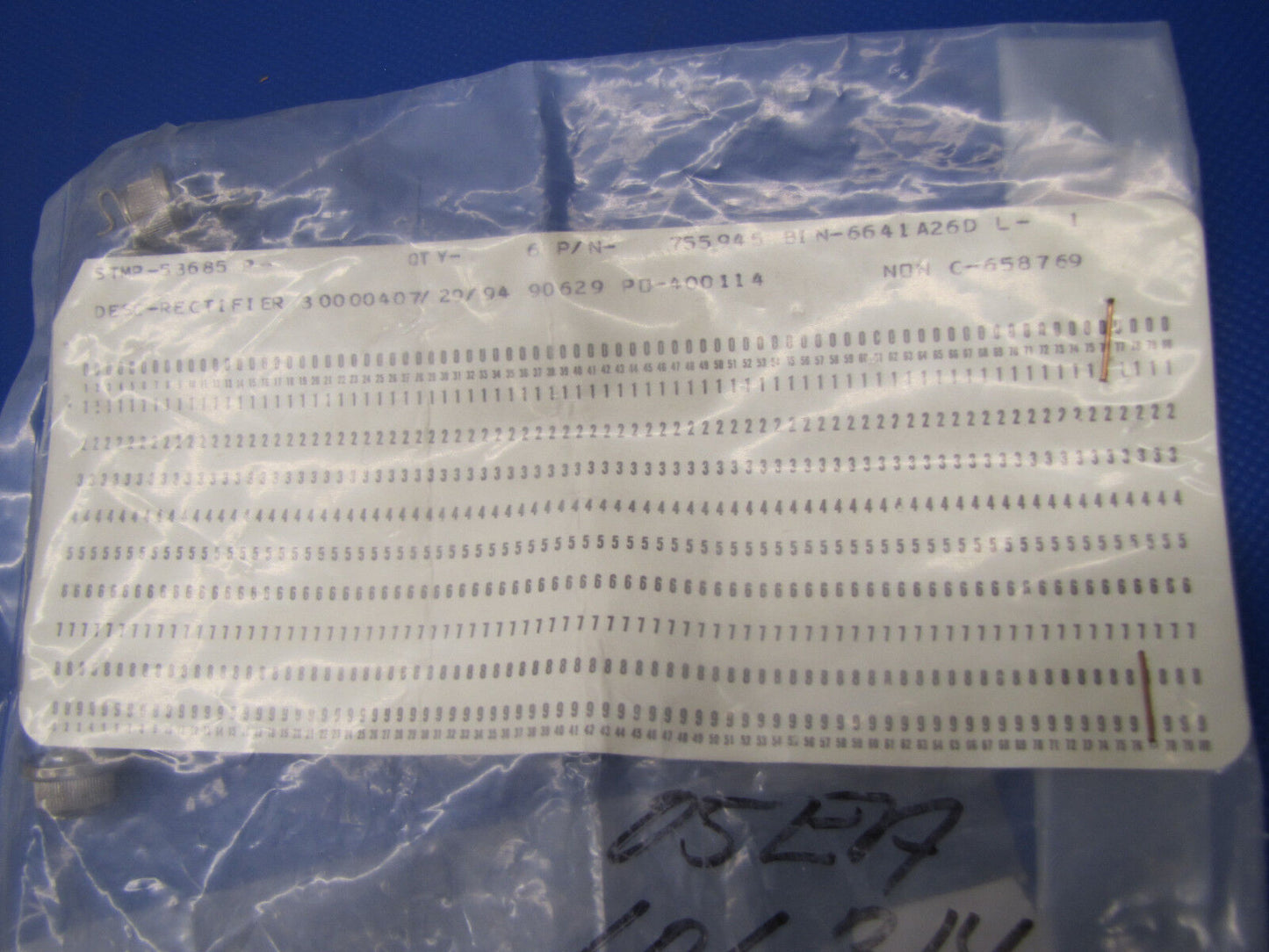 Piper Rectifier P/N 755-945 NOS LOT OF 9 (0417-18)