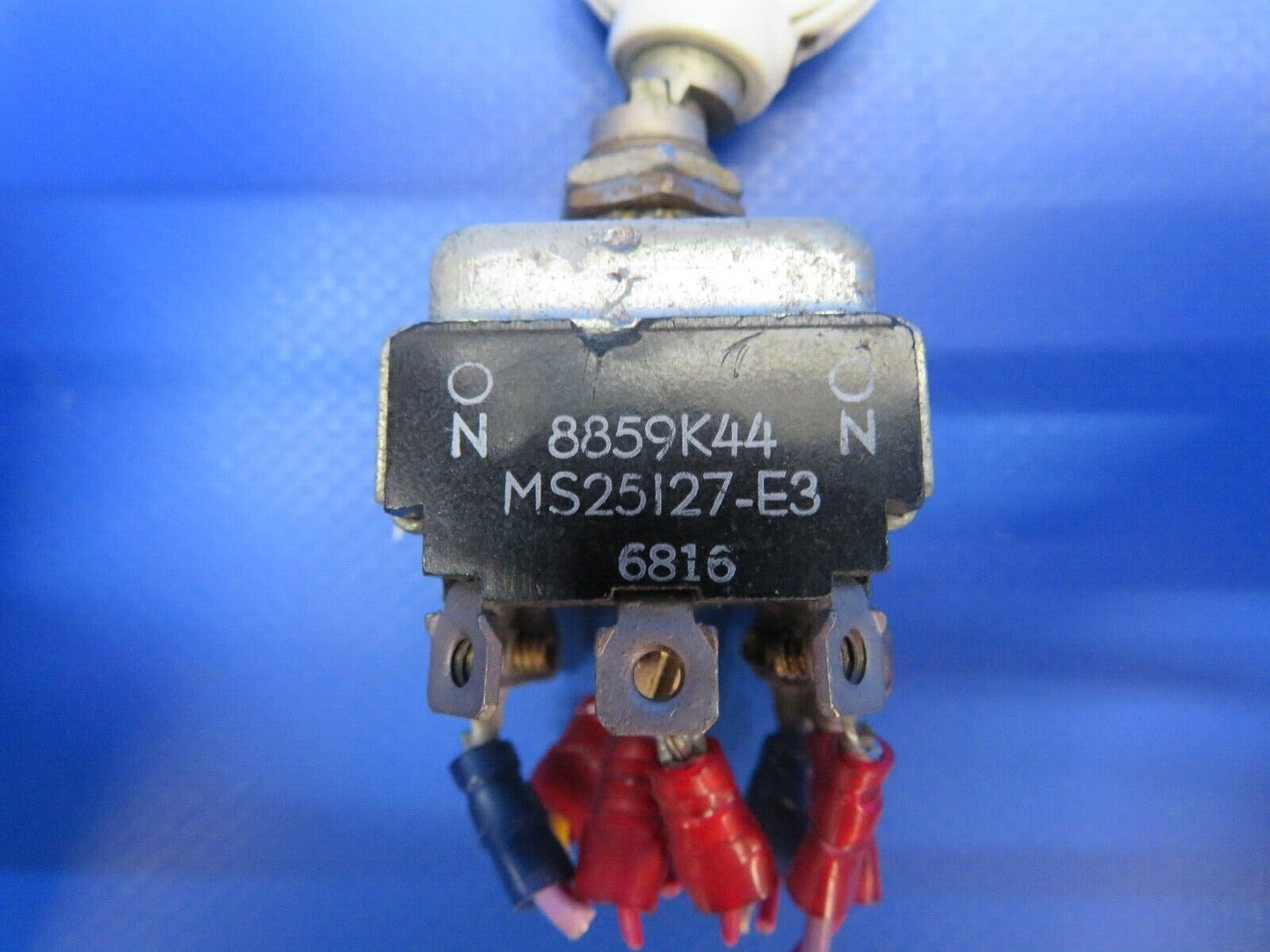 Bellanca 17-30 Landing Gear Toggle Switch P/N 8859K44, MS25127-E3 (0922-626)
