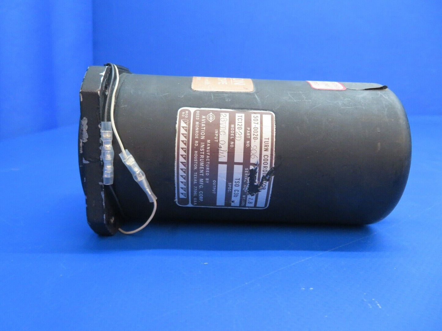 Beech Aviation Instrument Turn Coordinator 28V P/N TC120-2D CORE (1022-870)
