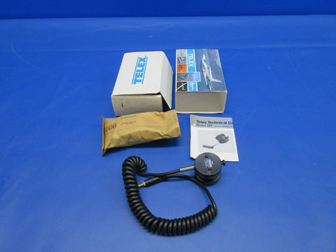 Telex 38T Electret Aviation Microphone P/N 63999-000 NOS (0224-1348)