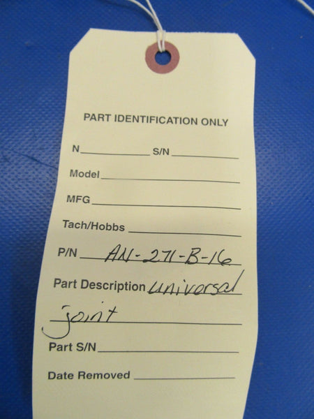 Apex Universal Joint P/N AN-271-B-16 4" Long, 13/16" inside Diameter (0718-25)