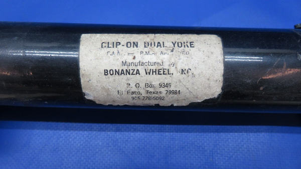 Vintage Beech Bonanza / Baron Clip-on Dual Yoke For STC # SA2000SW (0523-127)