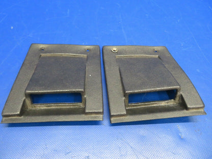 Beech Baron B58P Escutcheon Shoulder Harness 106-530049-4 Black 1 Pair (0320-93)