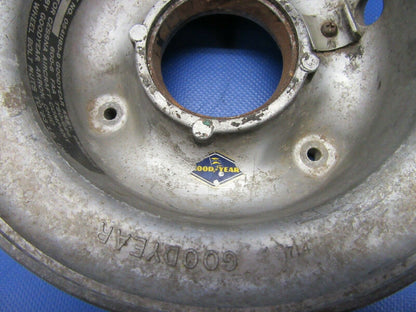 Cessna Goodyear 6.00 X 6 Wheel Half P/N 0541183-9 (1021-569)