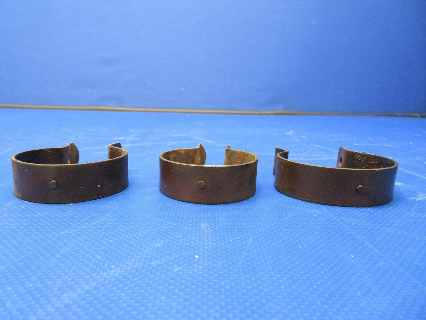 Piper PA-32RT-300 Lance Exhaust Clamp 63243-02, 63243-002 LOT OF 3 (0521-811)