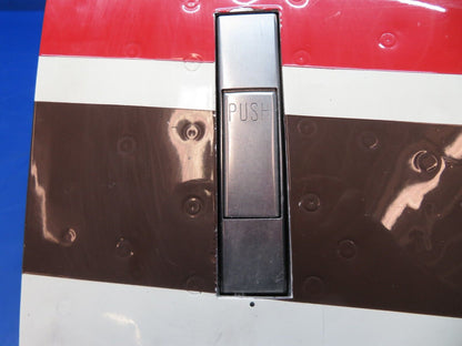 Beech 95-B55 Nose Baggage Compartment Door w/ Key  P/N 002-410055-3 (0523-1022)