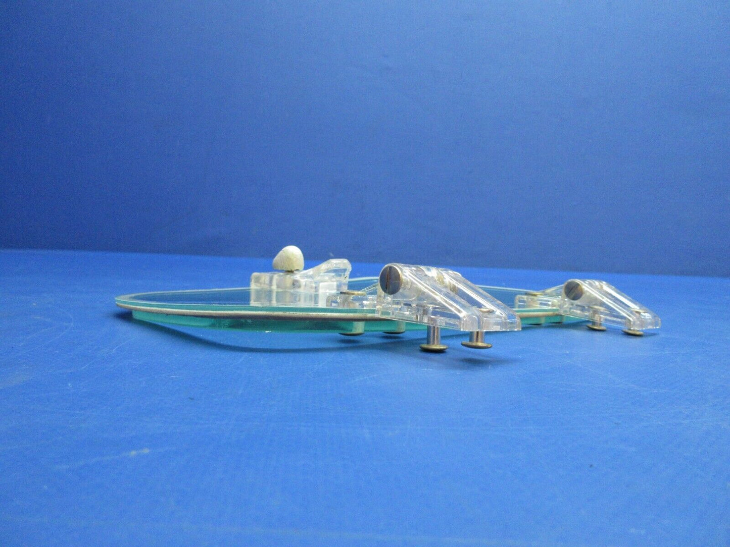 Beech 95-B55 Baron Storm Window Assy Green Tint P/N 35-410291-219 (0523-1166)