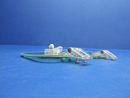 Beech 95-B55 Baron Storm Window Assy Green Tint P/N 35-410291-219 (0523-1166)