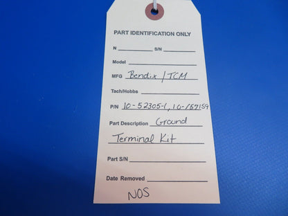 Bendix / TCM Ground Terminal Kit  P/N 10-52305-1, 10-157159 NOS (1022-530)