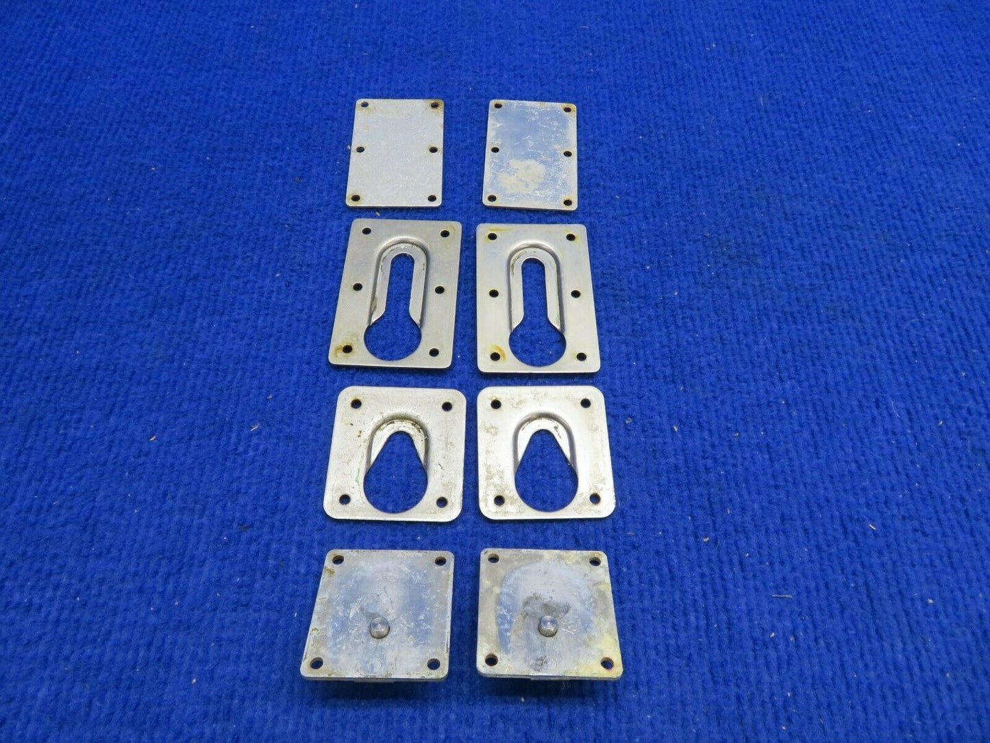 Piper Arrow Seat Attachment Plates & Retainers P/N 79781-02 1 LOT (0222-848)