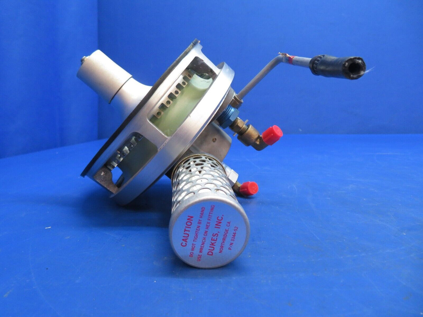 Piper Aerostar 602P Dukes Outflow Valve P/N 4663-00 (0123-848)