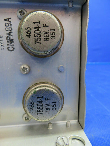 Beech G35 Bonanza Narco Power Audio Unit 12V P/N T-12-MP-12 (0620-379)