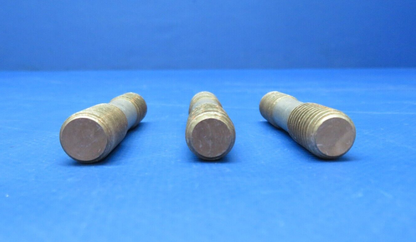 McCauley Threaded Propeller Stud P/N B4479, B-4479 LOT OF 3 NOS (0523-194)