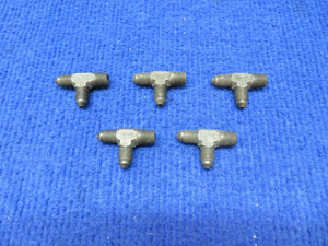 AN Fitting Steel Tee P/N AN826-3 LOT OF 5 NOS (0722-476)