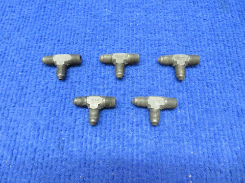 AN Fitting Steel Tee P/N AN826-3 LOT OF 5 NOS (0722-476)