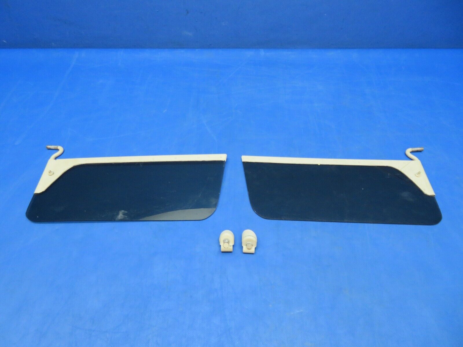 Early Cessna 310  310B Sun Visor Assy w/ Mount PN 0811700-35 LOT OF 2 (1123-469)