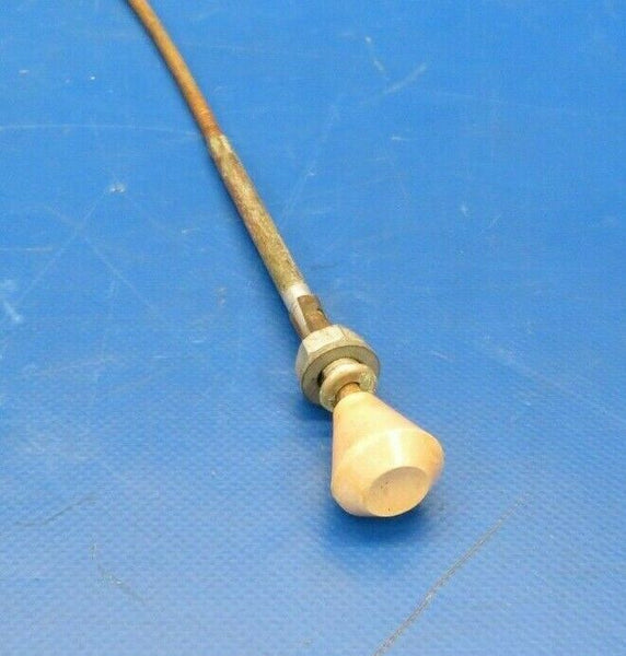 Beech Baron E-55 Control Cable Heat & Defrost Valve P/N 35-380051-29 (0120-199)