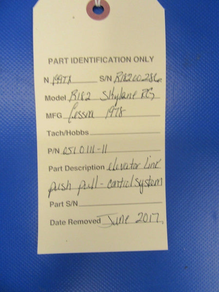 Cessna 182 / R182 Elevator Link Push Pull P/N 0510111-11 (0917-31)