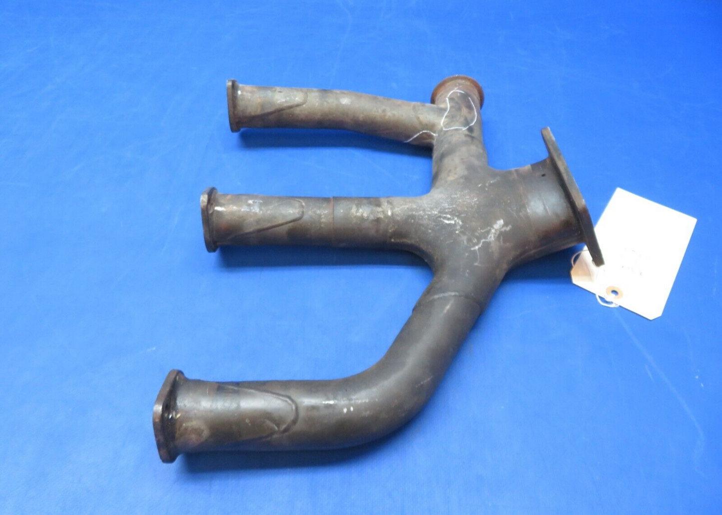 Cessna 182 Turbo LH Exhaust Collector Lycoming PN 2254012-2 FOR PARTS (1023-243)