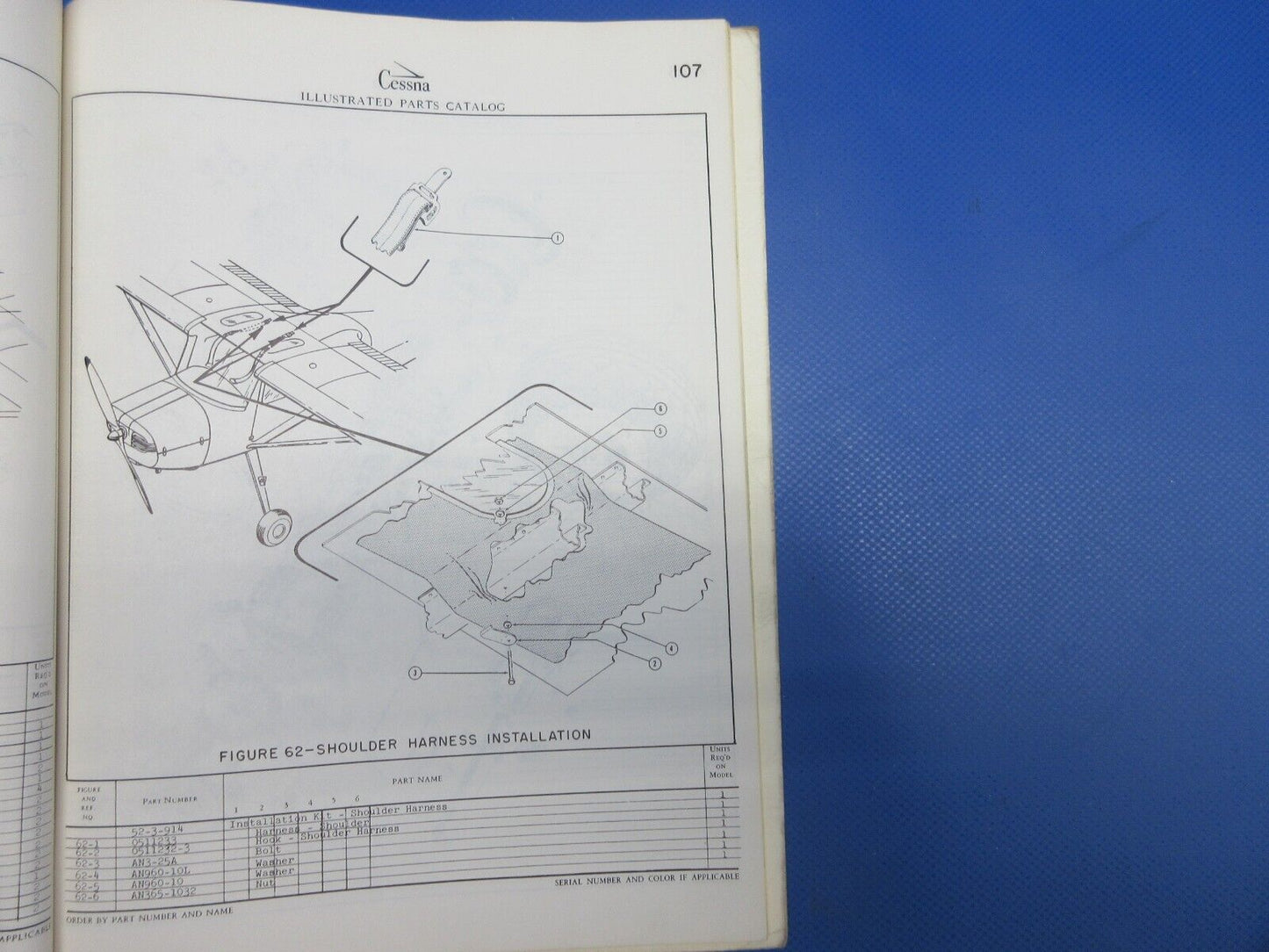 Cessna 140A Parts Catalog (0124-1349)