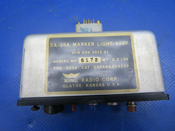 King KA-35A Marker Light Assembly P/N 066-3012-01 (0720-459)