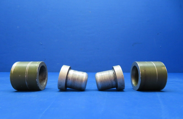 Cessna 172 Nose Wheel Axle Spacer & Ferrules PN 0543001 LOT OF 4 (1123-211)